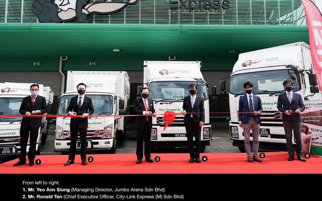 ISUZU MALAYSIA DELIVERS LARGE FLEET OF MORE THAN 270 NEW TRUCKS TO CITY-LINK EXPRESS